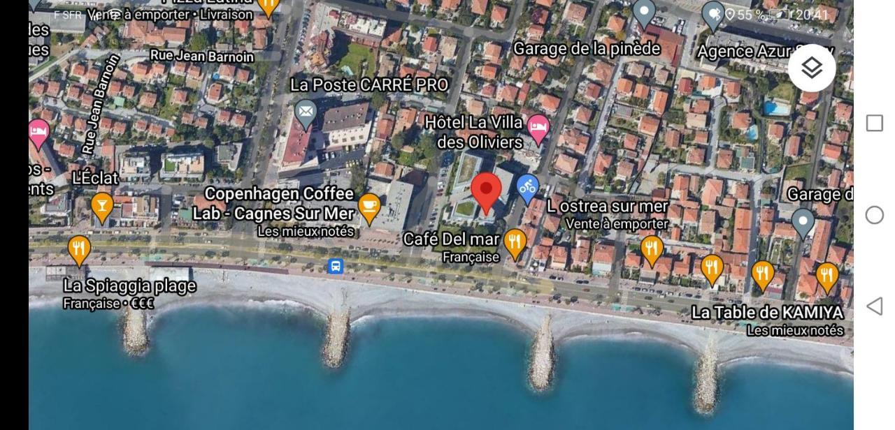 Appartement 6 Personnes Face A La Mer Cagnes-sur-Mer Dış mekan fotoğraf